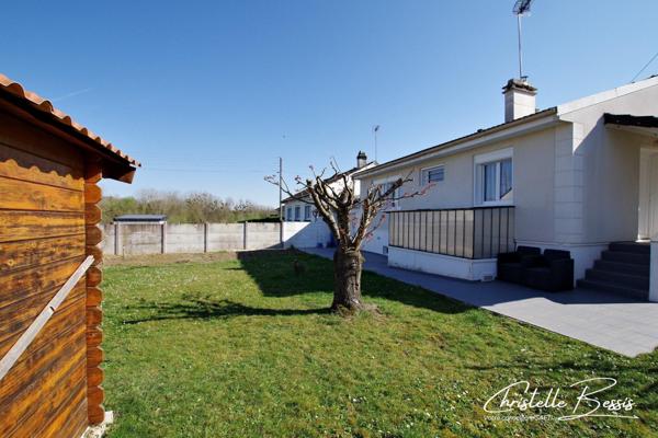 Charmante maison de 4 pièces - RDJ total - Garage