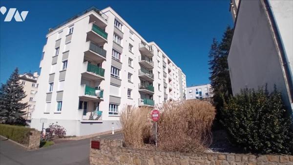 LE MANS, quartier MALPALU, T2 avec ascenseur, balcon, parking et cave.