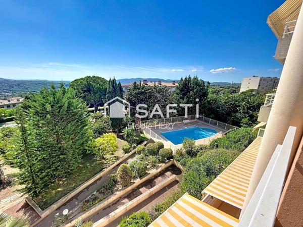 GRASSE SAINT-JACQUES – T2 50 m² – VUE MER – PISCINE