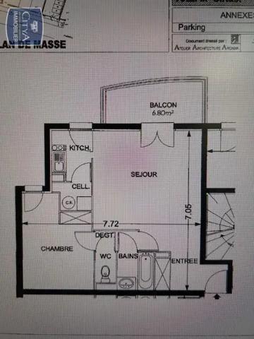 Appartement à vendre 2 pièces 50m²