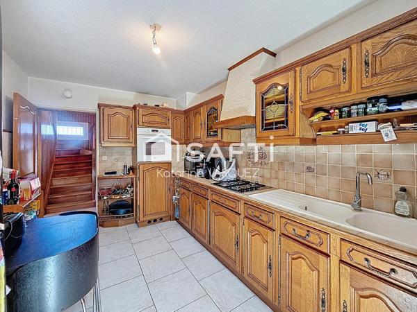 A VENDRE MAISON 3 CHAMBRES GARAGE ET JARDIN