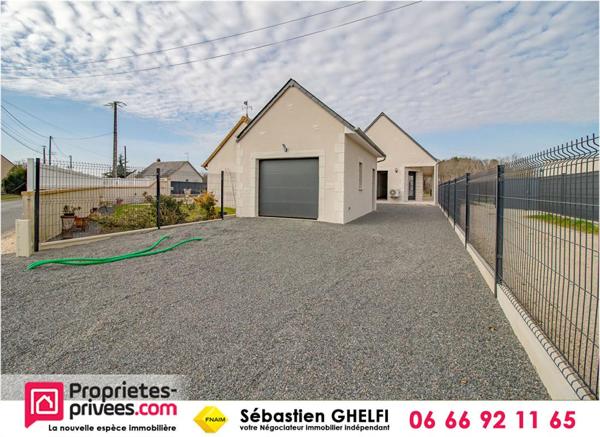 maison de plain-pied avec 3 chambres-cellier-garage