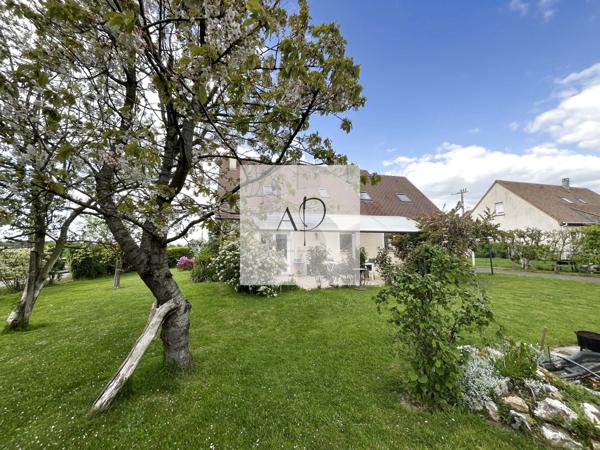 Ablon (14600) Maison 116 m² - 3 chambres - lumineuse proche honfleur avec jardin 1243 m² deux terrasses et dépendance bois
