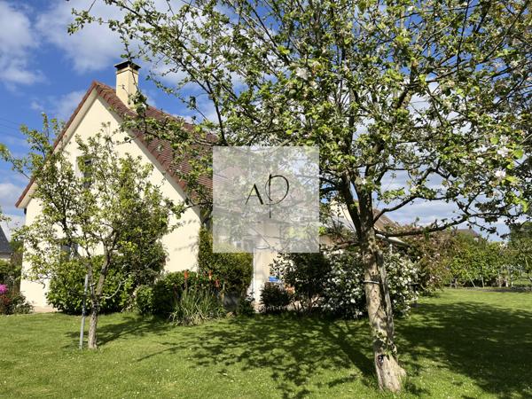 Ablon (14600) Maison 116 m² - 3 chambres - lumineuse proche honfleur avec jardin 1243 m² deux terrasses et dépendance bois