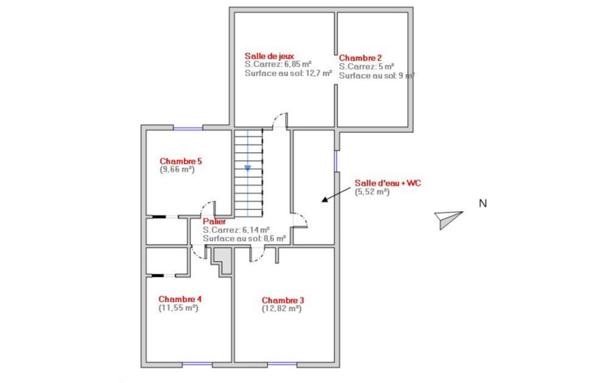 Maison de 141 m²