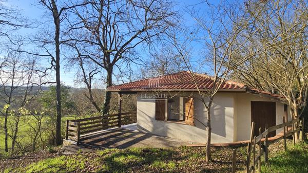 Gondrin (32330) MAISON DE PLAIN-PIED 49 m², secteur Gondrin avec jardin