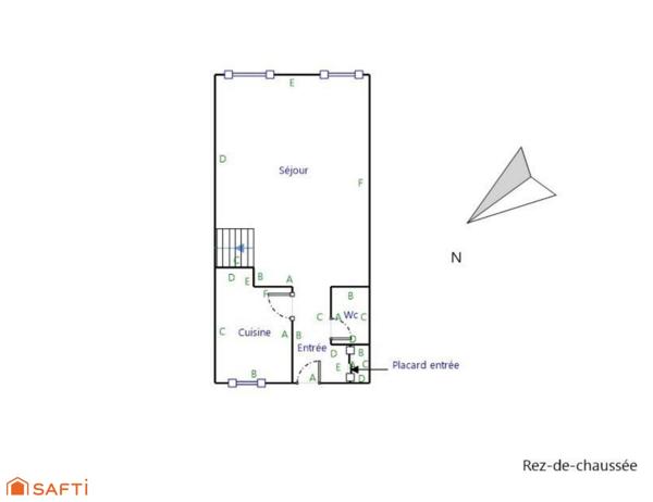 T3 Bis en duplex proche centre ville de Montauban