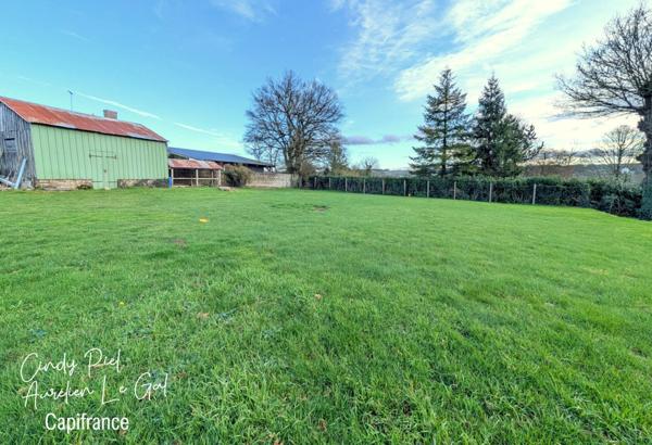Terrain à vendre LA CHAPELLE GACELINE (56) - borné