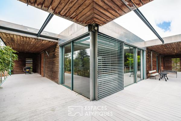 Contemporaine en ossature métallique