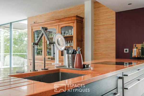 Contemporaine en ossature métallique