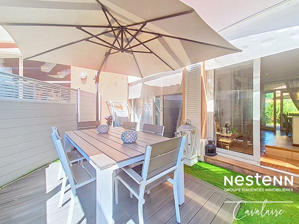 Port Cogolin - Appartement  en rez-de-chaussée de 4 pièces d'environ 81 m2, 2 chambres , 2 terrasses 38 m³ total