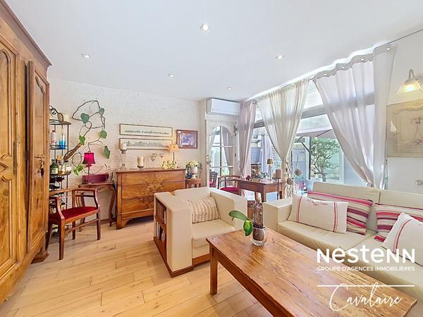 Port Cogolin - Appartement  en rez-de-chaussée de 4 pièces d'environ 81 m2, 2 chambres , 2 terrasses 38 m³ total