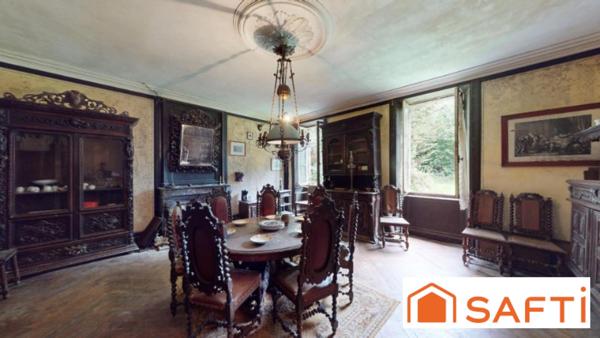 Restaurer ce manoir, c'est rendre son éclat