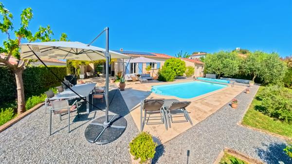 Uzès (30700) Belle villa située à seulemnt 3 km d'Uzès