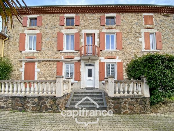 Propriété d’exception – Ancienne magnanerie de 229 m² et ses dépendances à Sarras (07)