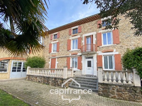 Propriété d’exception – Ancienne magnanerie de 229 m² et ses dépendances à Sarras (07)