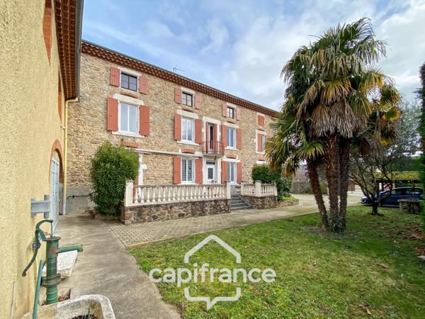 Propriété d’exception – Ancienne magnanerie de 229 m² et ses dépendances à Sarras (07)