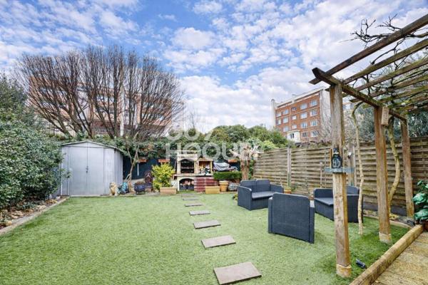 Maison de ville avec jardin - Aubervilliers 4 pièces secteur MAIRIE D'AUBERVILLIERS