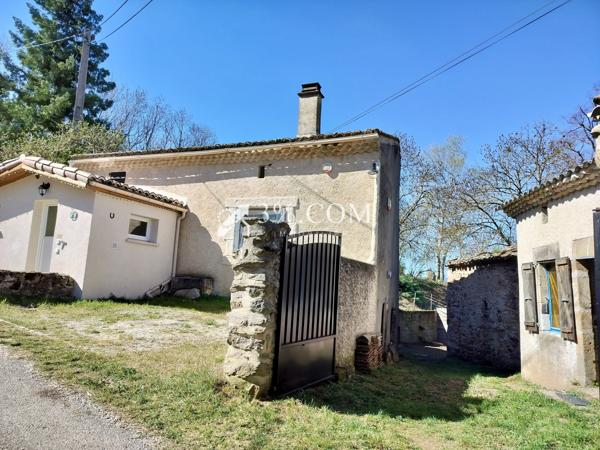 Maison en pierre de 120m2 avec dépendances sur parcelles attenantes de 6738m2 Saint-Romain-de-Lerps (07130)