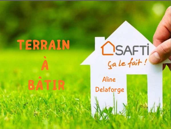 Terrain constructible 1 240 m² – Villers-Châtel – Façade +60 m