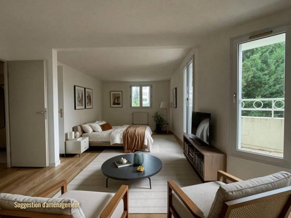 Appartement 78m2 avec balcon et box - EVRY - 91000