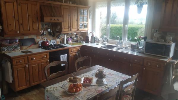 Maison 3 chambres en campagne avec grand terrain