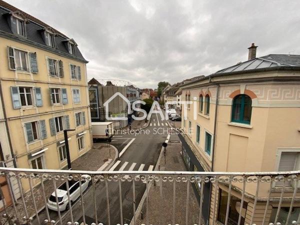 Appartement T4 de 68 m2 avec balcon et cave