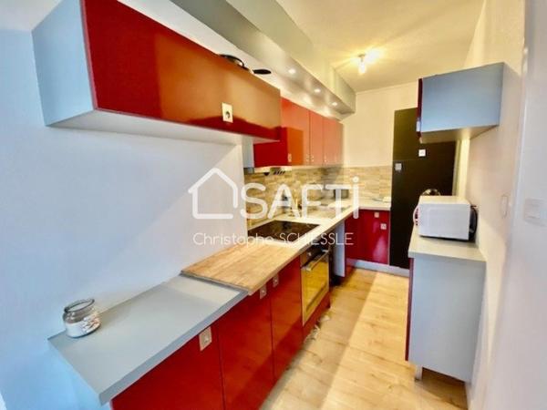 Appartement T4 de 68 m2 avec balcon et cave