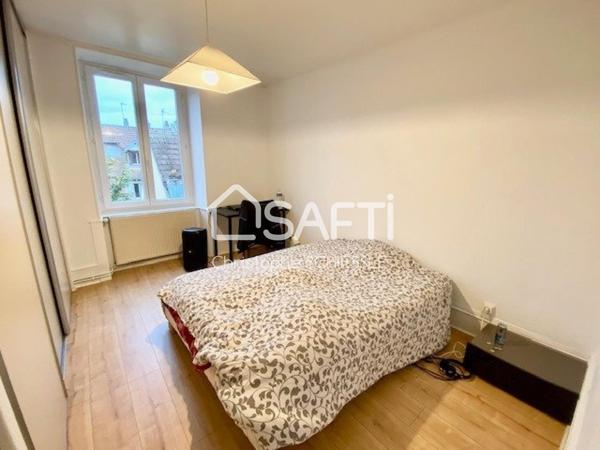 Appartement T4 de 68 m2 avec balcon et cave