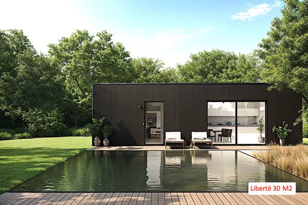 Maison 1 pièce - 15 m²