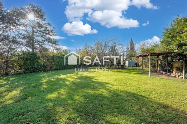 Terrain à bâtir 1220 m2 - Emprise 40% - Plein centre Saint Jean