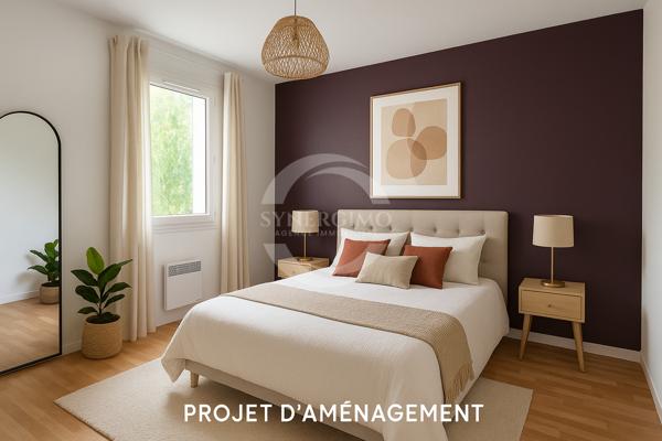 Mérignac (33700) À vendre – Appartement T3 de 70 m² avec balcon et double stationnement – Mérignac Chemin-Long