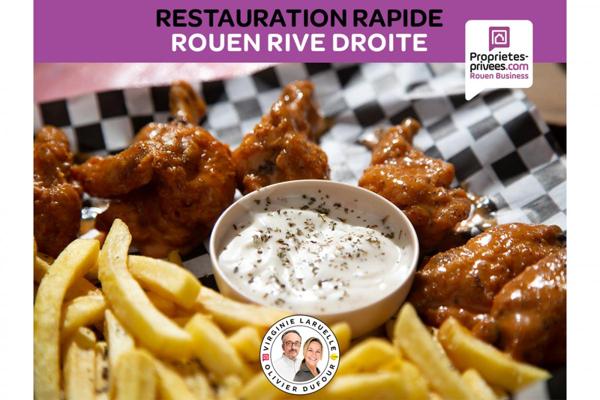 ROUEN Hyper centre - RESTAURANT, SNACK, RESTAURATION RAPIDE, TERRASSE