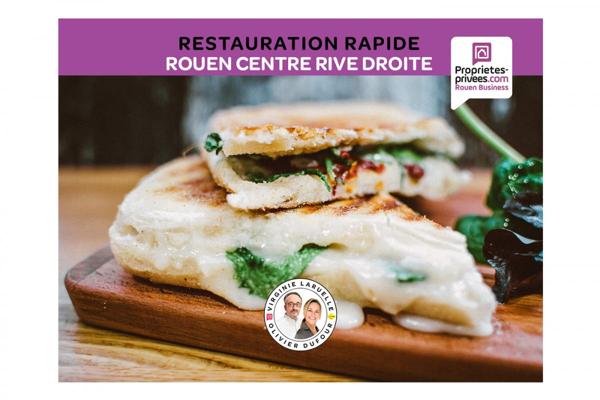 ROUEN Hyper centre - RESTAURANT, SNACK, RESTAURATION RAPIDE, TERRASSE