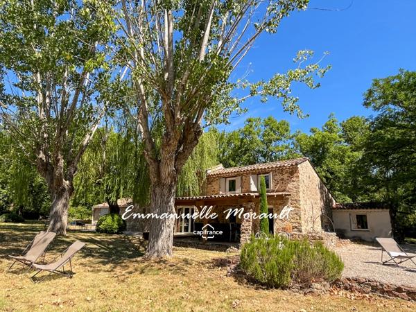 Authentique bergerie rénovée à vendre, 7 pièces, BAGNOLS EN FORET (83)