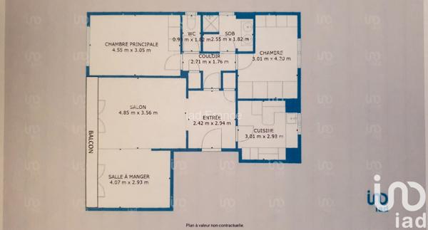 Appartement à vendre 4 pièces 79 m² Ville-d'Avray