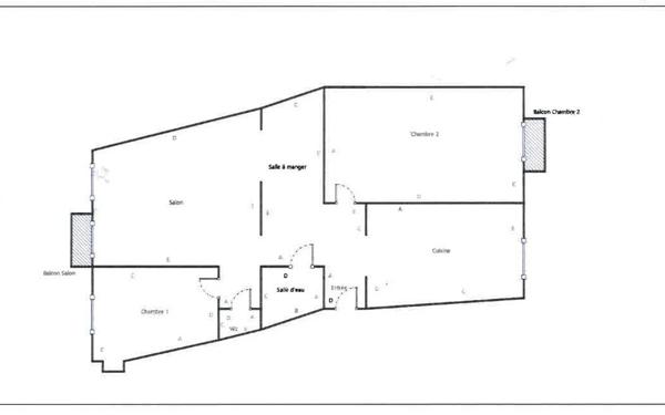 Appartement à vendre    3 pièces • 85,44 m2 Cannes