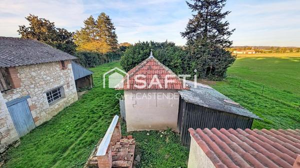 MAISON EN PIERRE AVEC 73 M² DE DEPENDANCES !