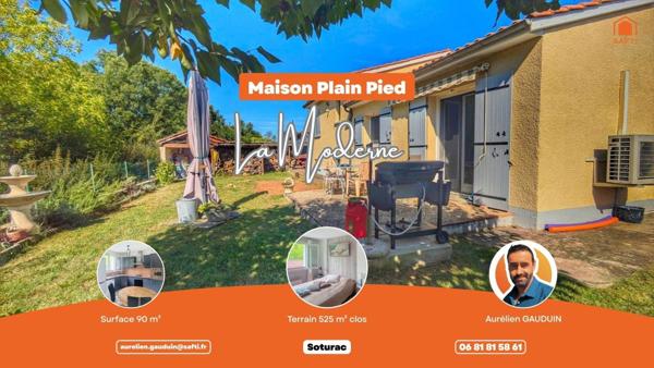 La Moderne  Maison de 90 m² sans travaux