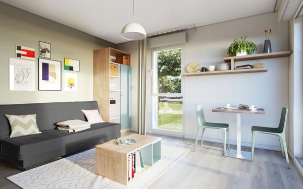 Appartement à vendre    2 pièces • 19,34 m2 Thionville