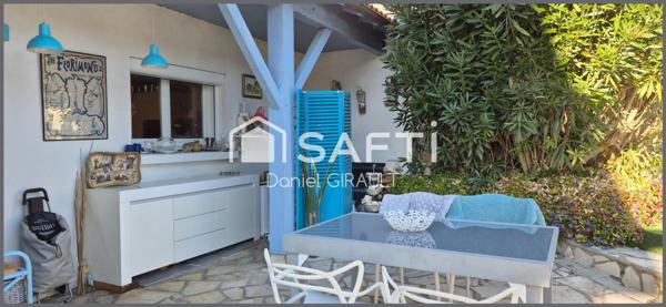 Entre le bleu de l'océan, voiles d'ombrage et élégance à Royan