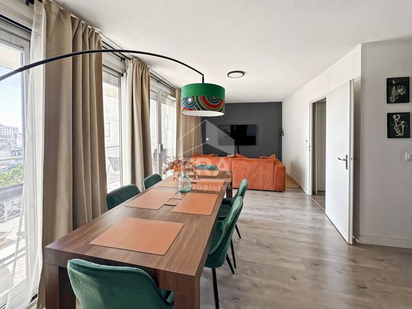 À louer non meublé, Type 3, 64m2 avec terrasse, parking et cave, Marseille 4ème