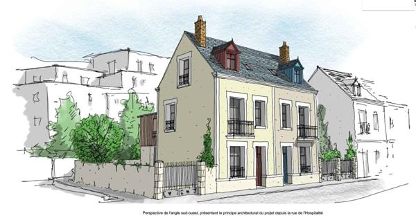 Maison d'architecte Tours 4 pièce(s) 88.8 m2 - Neuf à construire avec stationnement