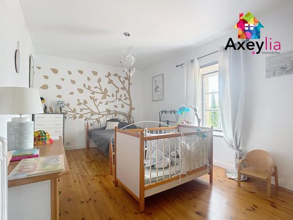 Mably (42300) A VENDRE - SECTEUR MABLY - BELLE MAISON RÉNOVÉE AVEC QUATRE CHAMBRES, GRAND TERRAIN, ÉTANG ET PISCINE