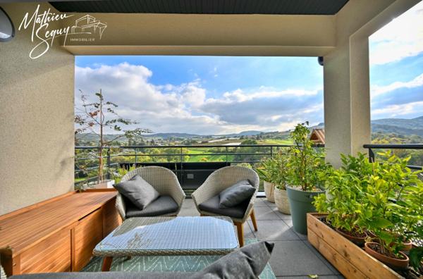 Très beau T3 en dernier étage avec vue à THURINS