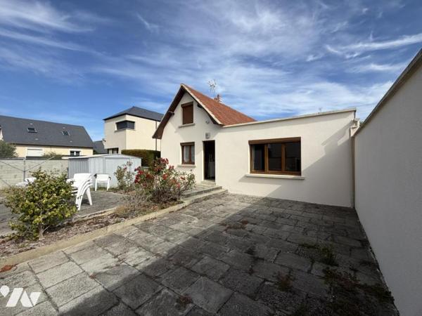 OUISTREHAM - PLAIN PIED à 400 m2 de la Mer - 3 chambres - Terrain