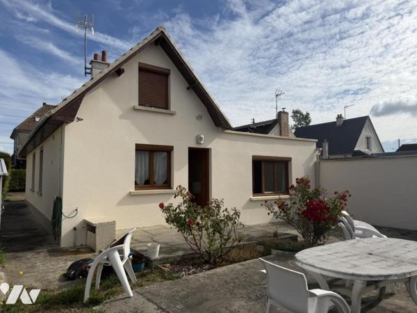 OUISTREHAM - PLAIN PIED à 400 m2 de la Mer - 3 chambres - Terrain