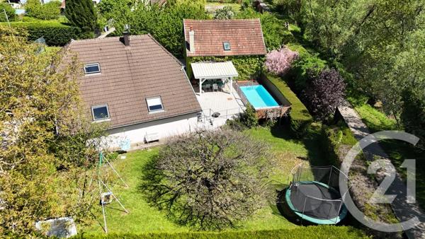 Maison à vendre  7 pièces - 200 m 2   BESANCON  - 25