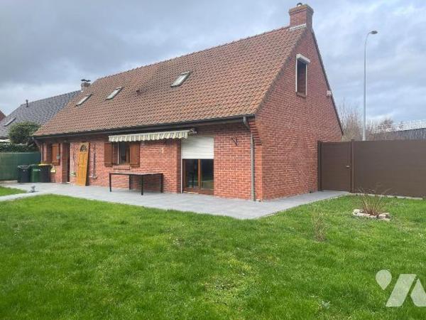 EN EXCLUSIVITE A VENDRE A HAZEBROUCK DANS LE NORD (59) - MAISON INDIVIDUELLE EN SEMI PLAIN PIED...