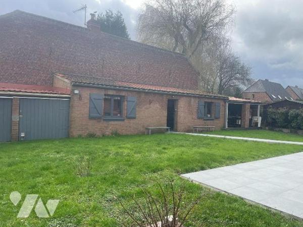 EN EXCLUSIVITE A VENDRE A HAZEBROUCK DANS LE NORD (59) - MAISON INDIVIDUELLE EN SEMI PLAIN PIED...